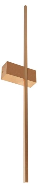 Aplica LED de perete AISHA LED/12W/230V 4000K 80 cm auriu