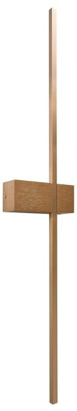 Aplica LED de perete AISHA LED/12W/230V 4000K 80 cm auriu