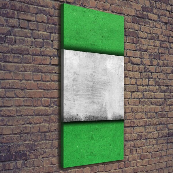 Pictură pe pânză perete verde