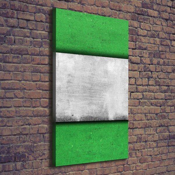 Pictură pe pânză perete verde