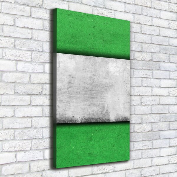 Pictură pe pânză perete verde