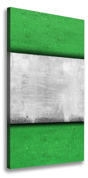 Pictură pe pânză perete verde