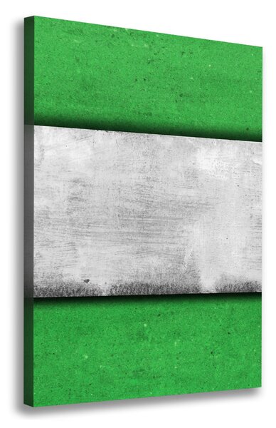Pictură pe pânză perete verde