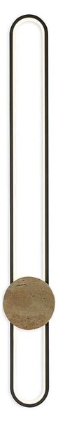 Aplica de perete FLORENTYNA LED/24W/230V 4000K negru/bej