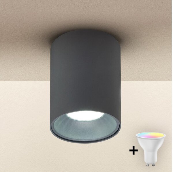 Brilagi - Spot LED RGBW dimmabil TRINE 1xGU10/4,8W/230V, antracit