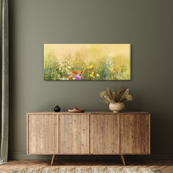 Tablou - Pajiște pictată (120x50 cm)