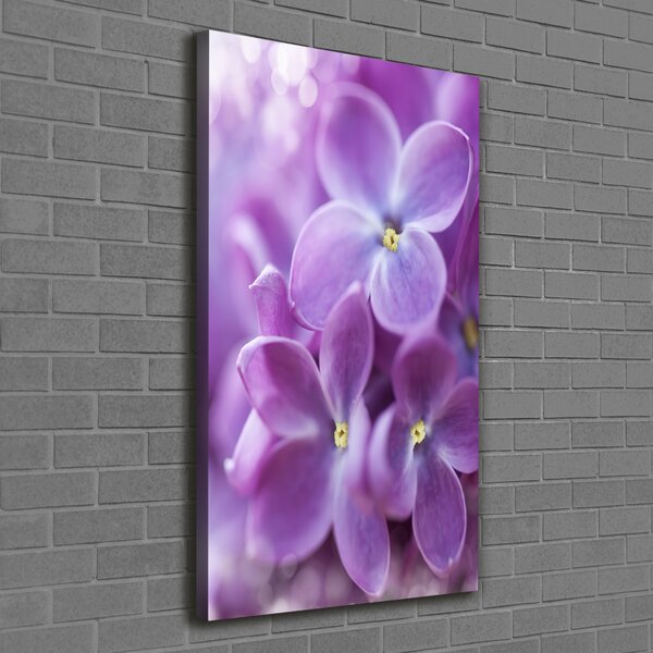 Tablou canvas flori de liliac
