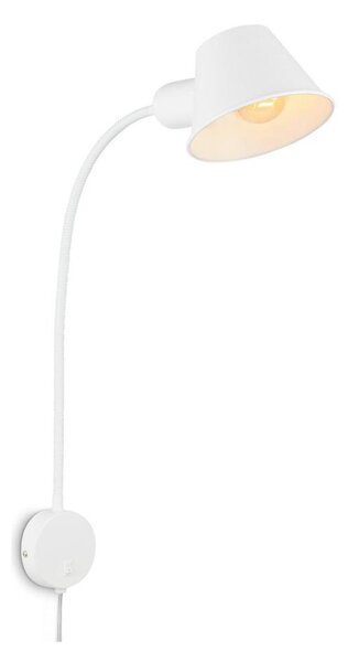 Briloner 2089-016 - Aplică de perete flexibilă BRELLO 1xE27/10W/230V, albă