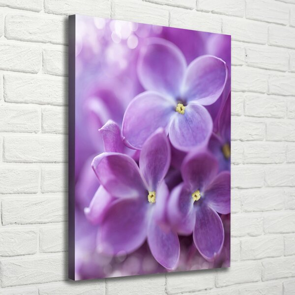 Tablou canvas flori de liliac