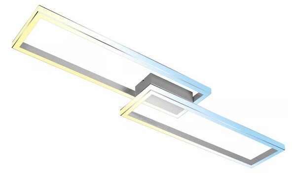 Briloner 3761019 - Plafonieră LED dimabilă LED/45W/230V 2700-6500K+telecomandă crom mat