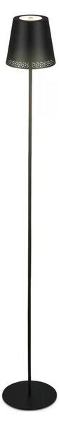 Briloner 1438015 - Lampă de podea LED dimabilă KIKI, 4,3 W/5 V, IP44, 2600 mAh, negru
