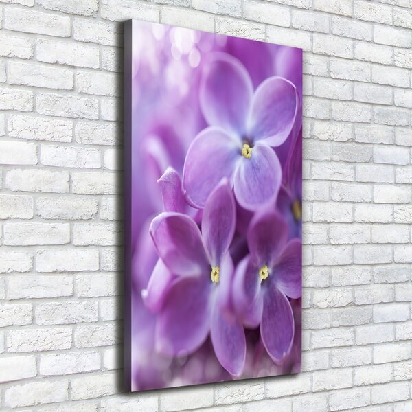 Tablou canvas flori de liliac