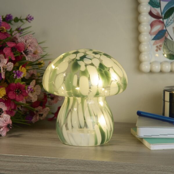 Searchlight EU27027GR - lampă de birou AMELIA LED/0,2W/230V, verde