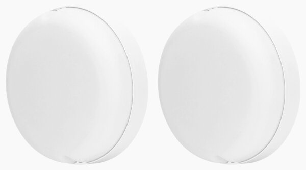Aigostar - Plafonieră LED solară 2xLED/35W/3,7V 6000 mAh IP65 + telecomandă