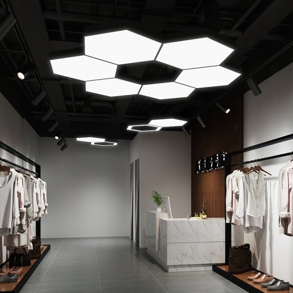 Lustră LED suspendată pe cablu, 20W/230V, neagră