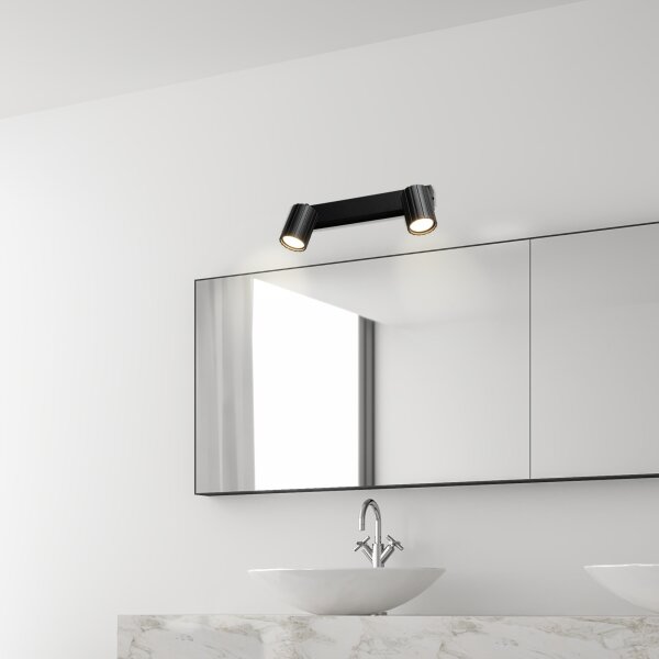Brilagi - Spot CRISPINA 2xGU10/10W/230V negru