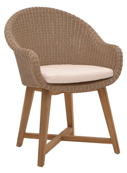 Fotoliu de gradina Solso Boho Pako World Natural 62x58x78 cm