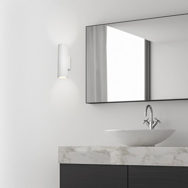 Brilagi - Aplica de perete CRISPINA 2x GU10, 10W, 230V, 20 cm, alb
