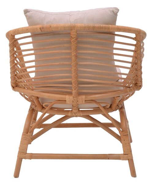 Fotoliu de gradina Caxen Boho Pako World Natural 72x63x75 cm