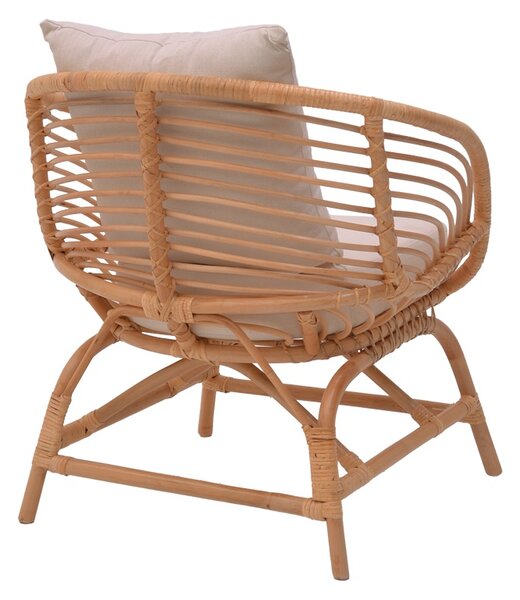 Fotoliu de gradina Caxen Boho Pako World Natural 72x63x75 cm
