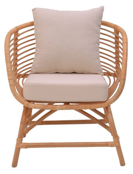 Fotoliu de gradina Caxen Boho Pako World Natural 72x63x75 cm