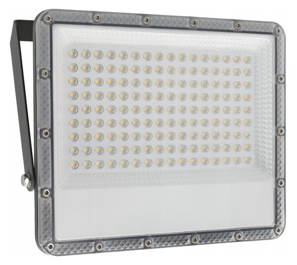Proiector LED exterior 100 W, 230 V, 4500 K, IP65, gri