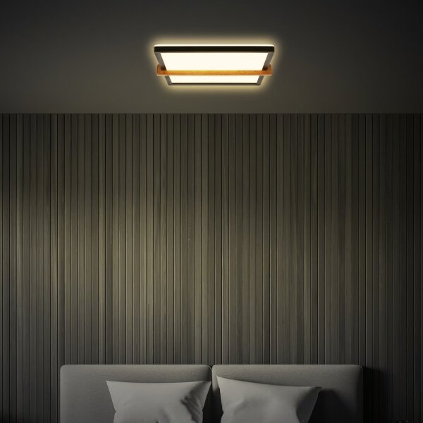 Briloner 3845015 - Plafonieră LED/18W/230V 29,5x31,5 cm