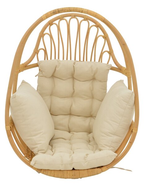Leagan de Gradina Model Jorg, Natural/Crem, 80x59x105 cm