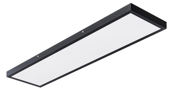 Panou LED aplicat 60W/230V 30x120 cm negru