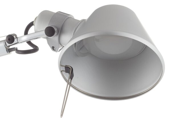 Artemide Lampă de masă cu LED Tolomeo Midi, 3.000K, aluminiu, reglabil, Metalic, Studiu / Birou, Metal, Design