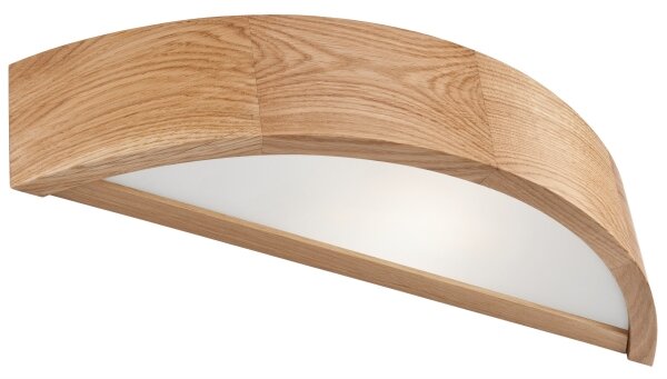 Brilagi - Aplica de perete LED RGBW reglabilă CARVALHO 1xE27/9W/230V Wi-Fi, stejar