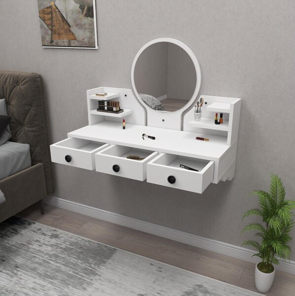 Măsuță de toaletă Makole (alb) . 1094114