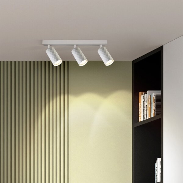 Brilagi - Spot LED RGBW reglabil SELE DIAMANT 3xGU10/4,8W/230V, alb