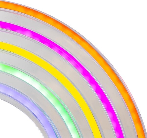 Atmosphera - Decorațiune de perete LED neon RAINBOW LED/5V