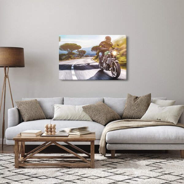 Tablou - Motociclist (90x60 cm)