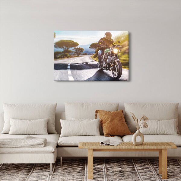 Tablou - Motociclist (90x60 cm)