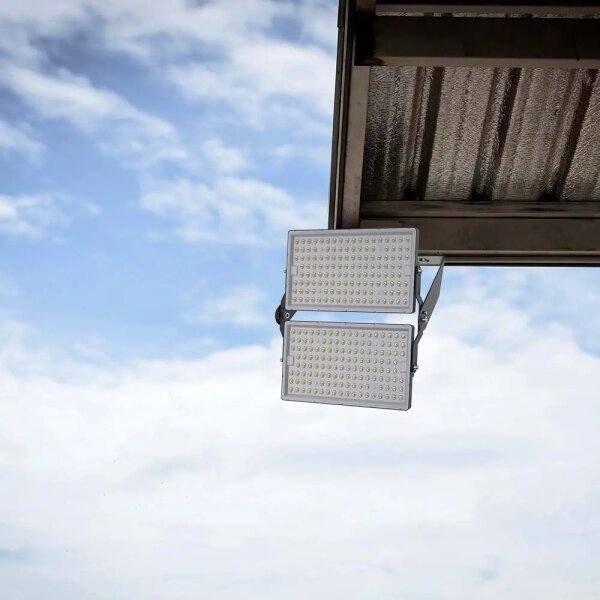 Proiector LED 500W, 230V, 4000K, IP65, gri