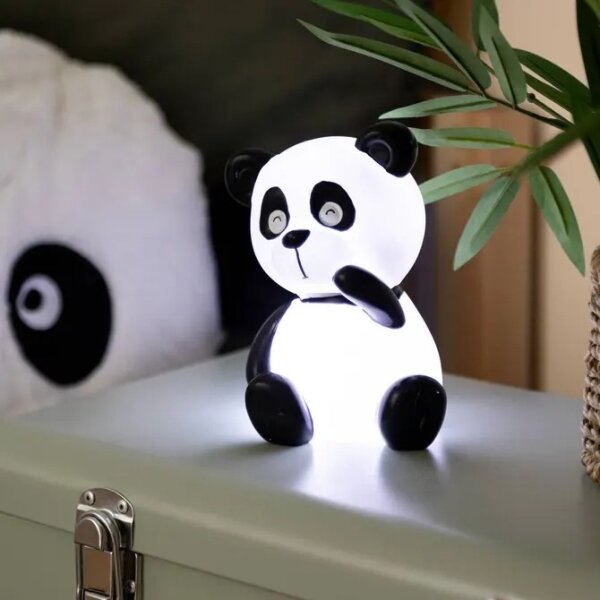 Atmosphera - Lampă LED de veghe pentru copii PANDA LED/3xLR44