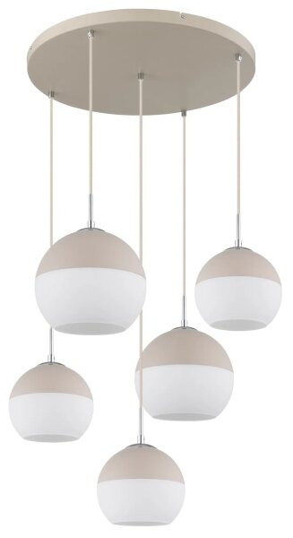 Globo 15999-5HR - Lustră suspendată pe cablu RAGUSA, 5xE27/60W/230V