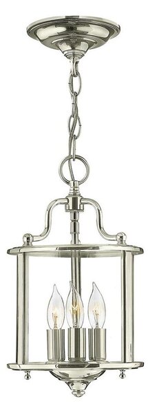 Hinkley HK-GENTRY-P-S-PN - Candelabru pe lanț GENTRY, 3xE14/60W/230V, crom lucios