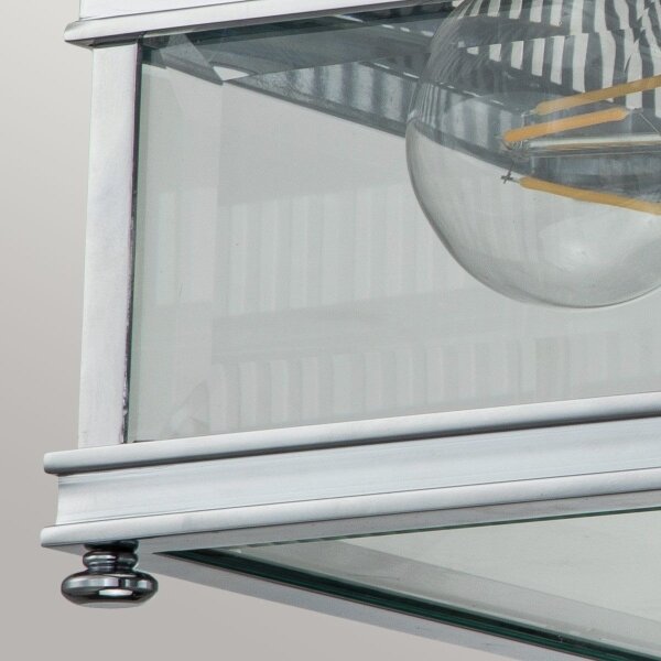 Elstead HOLBORN-F-PC - Aplica de exterior HOLBORN, 2x E27/60W/230V, IP44, crom lucios