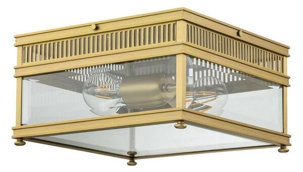 Elstead HOLBORN-F-BB - Corp de iluminat exterior HOLBORN, 2x E27, 60W, 230V, IP44, finisaj auriu