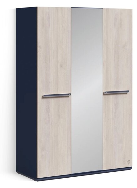 Dulap cu trei usi pentru camera copii Colectia Trio 135x61x203.5 cm