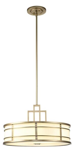 Feiss FE-FUSION-P-L-PNBR - Candelabru cu tijă FUSION, 3xE27/40W/230V, auriu