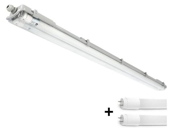 Corp de iluminat tehnic LED T8 2xG13/18W/230V 4000K IP65 127 cm