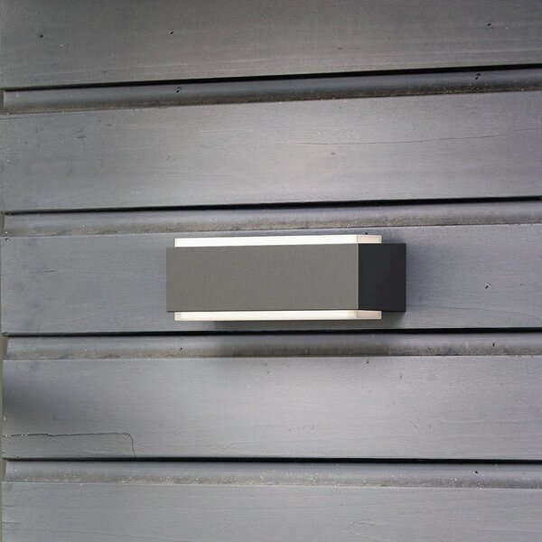 Philips LED cu LED-uri pentru exterior Stratosphere UE, 2 lumini, Negru, Aluminiu, Modern
