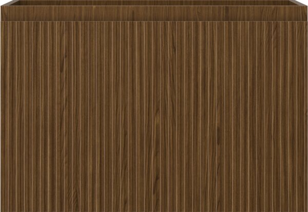 Mexen Rivel, mobilier baie 70 cm, 1 sertar, canelat, nuc, 91A20-07047-1-BF86