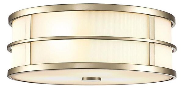 Feiss FE-FUSION-F-PNBR - Plafonieră FUSION, 3x E27, max. 40 W, 230 V, aurie