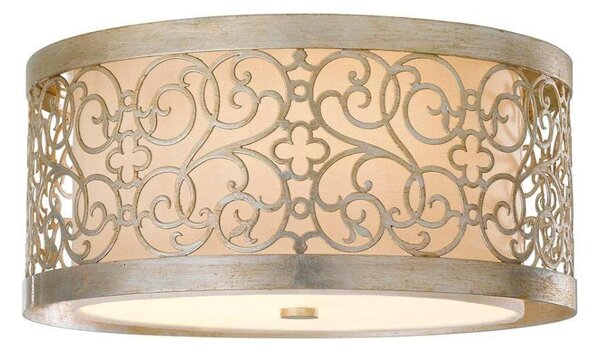 Feiss FE-ARABESQUE-F - Plafonieră ARABESQUE 2xE27/40W/230V aurie