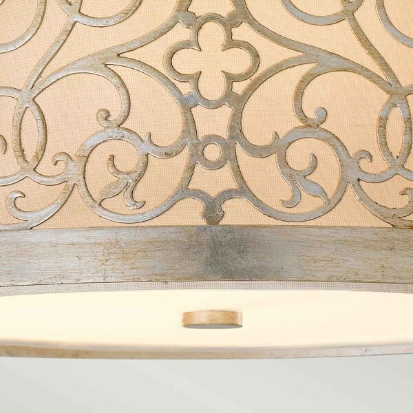 Feiss FE-ARABESQUE-F - Plafonieră ARABESQUE 2xE27/40W/230V aurie